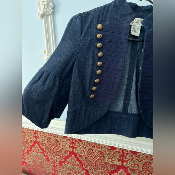 BB Dakota Jackets & Blazers - BB Dakota Cropped Jean Jacket